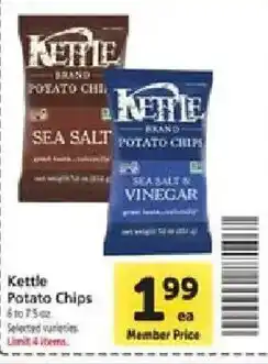 Safeway Kettle Potato Chips offer