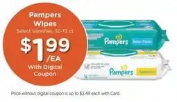 King Soopers Pampers Wipes offer