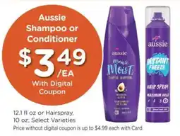 King Soopers Aussie Shampoo or Conditioner offer
