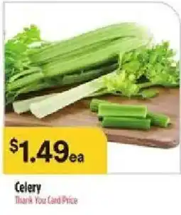 Bashas' Celery offer