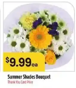 Bashas' Summer Shades Bouquet offer