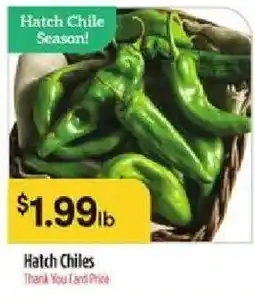 Bashas' Hatch Chiles offer