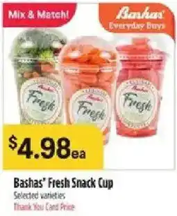 Bashas' Bashas' Fresh Snack Cup offer
