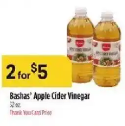 Bashas' Bashas' Apple Cider Vinegar offer