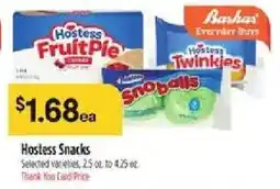 Bashas' Hostess Snacks offer
