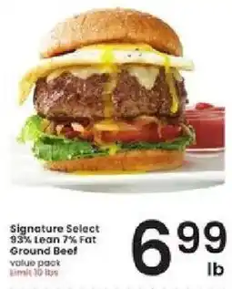 Albertsons Signature Select Ground Beef offer