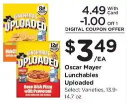 King Soopers Oscar Mayer Lunchables Uploaded offer