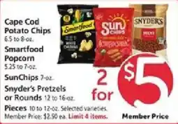 Safeway Cape Cod Potato Chips offer