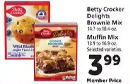 Safeway Betty Crocker Brownie Mix offer