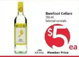 Safeway Barefoot Cellars offer