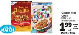 Safeway General Mills Cereal offer