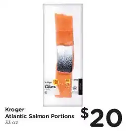 Mariano's Kroger atlantic salmon portions offer