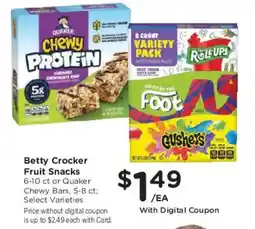 Mariano's Betty Crocker Fruit Snacks offer