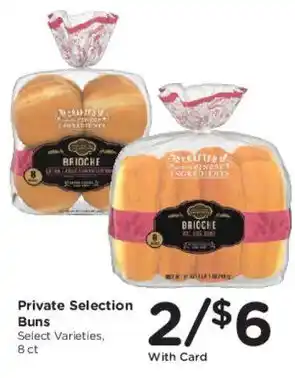 Mariano's Private Selection Buns offer