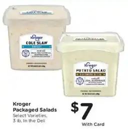Mariano's Kroger Packaged Salads offer