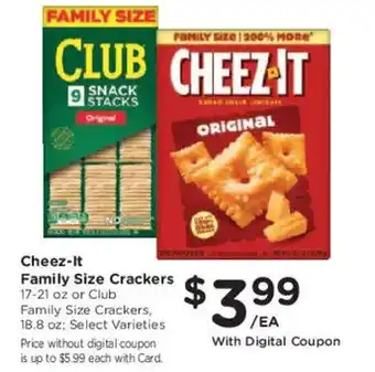 Mariano's Cheez-it Family Size Crackers offer