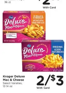 Mariano's Kroger Deluxe Mac & Cheese offer