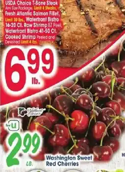 Jewel-Osco Washington Sweet Red Cherries offer