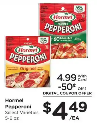 King Soopers Hormel Pepperoni offer