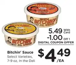 King Soopers Bitchin' Sauce offer