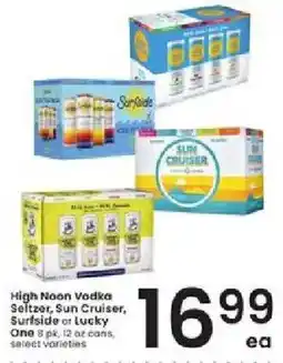 Albertsons High Noon Vodka Seltzer offer