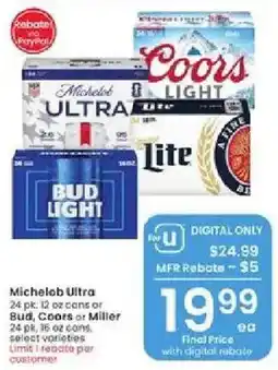 Albertsons Michelob Ultra offer