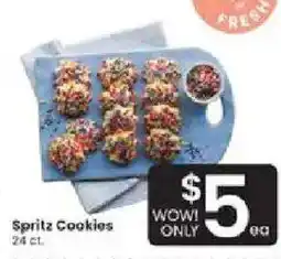 Albertsons Spritz Cookies offer