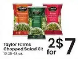 Albertsons Taylor Farms Chopped Salad Kit offer