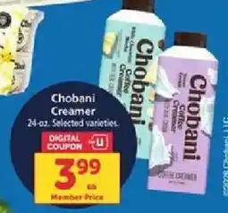 Safeway Chobani Creamer offer