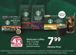 Safeway Starbucks Coffee offer