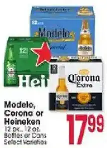 Modelo, Corona or Heineken