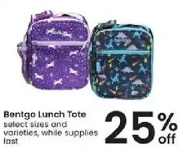 Albertsons Bentgo Lunch Tote offer
