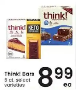 Albertsons Think! Bars offer