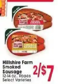 Jewel-Osco Hillshire Farm Smoked Sausage offer