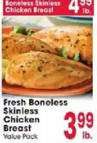 Jewel-Osco Fresh Boneless Skinless Chicken Breast Value Pack offer