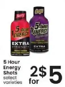 Albertsons 5 Hour Energy Shots offer