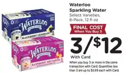 King Soopers Waterloo Sparkling Water offer