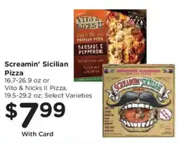 Mariano's Vito & Nicks II Screamin' Sicilian Pizza offer