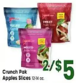 Jewel-Osco Crunch Pak Apples Slices offer