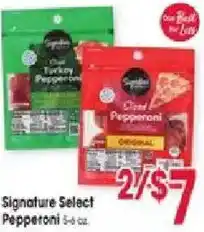 Jewel-Osco Signature Select Pepperoni offer