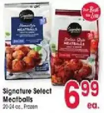 Jewel-Osco Signature Select Meatballs offer