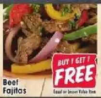Jewel-Osco Beef Fajitas offer