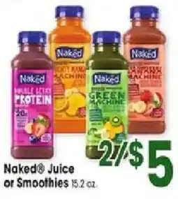 Jewel-Osco Naked® Juice or Smoothies offer
