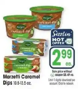 Jewel-Osco Marzetti Caramel Dips offer