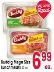 Jewel-Osco Buddig Mega Size Lunchmeats offer
