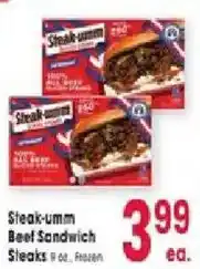 Jewel-Osco Steak-umm Beef Sandwich Steaks offer