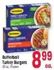 Jewel-Osco Butterball Turkey Burgers offer