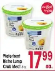 Jewel-Osco Waterfront Bistro Lump Crab Meat offer