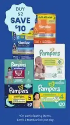 Albertsons Pampers diapers offer