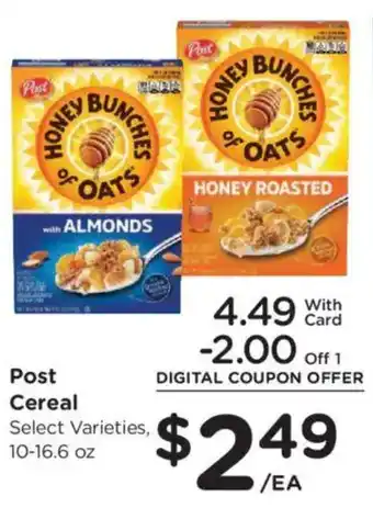Mariano's Post Cereal offer